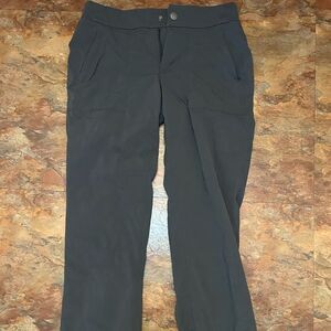 Athleta Trekkie Green Gray Cargo Jogging Hiking Women’s Pants Size 4